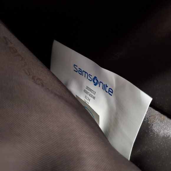 Samsonite Brown Leather Laptop Messenger Bag 16x12x3" Shoulder Strap - Picture 10 of 13